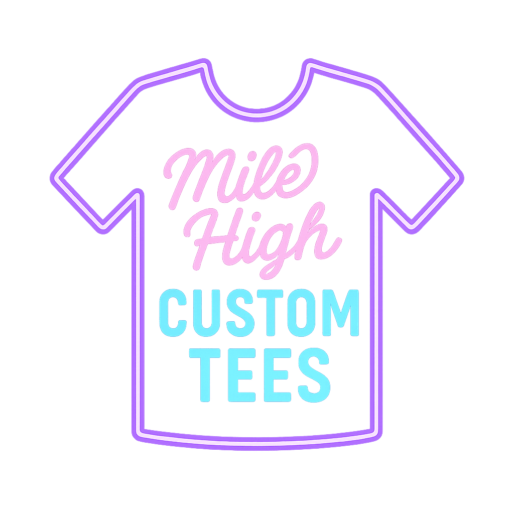 Mile High Custom Tees Neon Sign